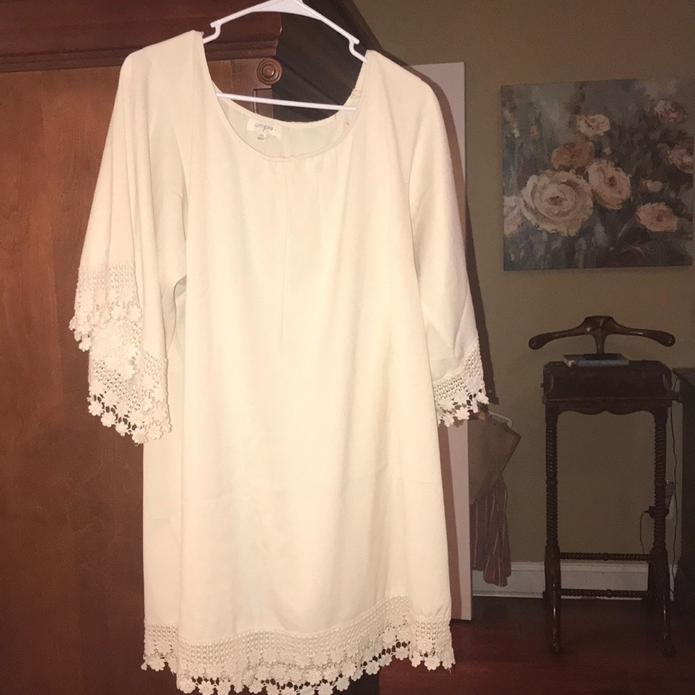 White dress